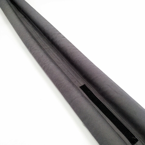 Balayeuses de porte réglables 34 pouces, double bouchon de tirage de porte gris, coupe-vent, blocage du bruit, blocage de la <span class=keywords><strong>brise</strong></span> de fenêtre - Product Image 4