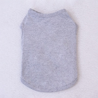 Vente en Gros de Vêtements pour Animaux de Compagnie Chats et Chiens, T-Shirt Débardeur de Luxe Personnalisé avec Logo pour l'Été, Mignon, de Créateur, en Grandes, Moyennes et Petites Tailles