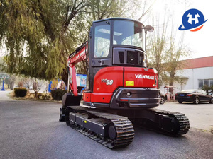 100% originale <span class=keywords><strong>Yanmar</strong></span> VIO50 VIO55-6 VIO55-5 5 tonnellate 5.5 Ton piccolo escavatore di seconda mano <span class=keywords><strong>Yanmar</strong></span> Mini scavatore - Product Image 4