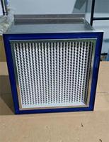 Filtro de Aire HEPA de Pliegues Profundos con Sellado de Gel, Eficiencia H13 H14 para Terminales de Cuartos Limpios