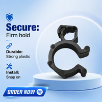Attaches en plastique robustes certifiées SGS pour faisceaux de câbles automobiles de grande taille, pour le câblage du compartiment moteur
