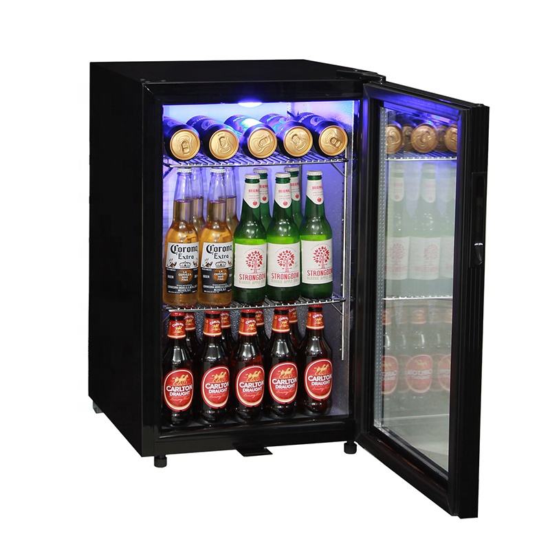 Bar Fridge Tabletop Drink Cooler Beverage-Air BB48HC-1-B 48
