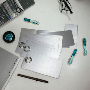 <span class=keywords><strong>Tag</strong></span> Aluminium Kosong untuk Pemotongan Khusus, <span class=keywords><strong>Tag</strong></span> Aluminium Anodized dengan Lubang Cincin, <span class=keywords><strong>Tag</strong></span> Logam Kosong - Product Image 1