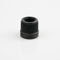 Capuchon compte-gouttes en plastique inviolable de 18 mm avec pipette en plastique de 77 mm de longueur pour flacons d'huile essentielle de 30 ml