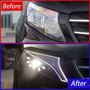 2016-2023 Benz <span class=keywords><strong>Vito</strong></span> W447 Auto LED faros delanteros montaje 100W Dynamic Streamer proyector lente lámparas delanteras actualización accesorios de coche - Product Image 3