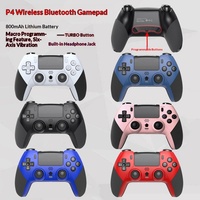 Manette sans fil pour PS4, PS4 Pro, PS4 Slim, Turbo Macro pour les jeux PS4 sur PS5