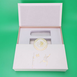 Luxury <b>Book</b> Shape Hard Cover Gift Paper <b>Box</b> Custom Printed With Eva Sponge - Product Image 6