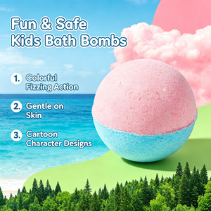 ชุดของขวัญระเบิดอาบน้ำสำหรับเด็ก โอเชียนคิดส์ 12 ชิ้น เป็นมิตรกับสิ่งแวดล้อม ปลอดภัย สีสันสดใส พร้อมของเล่นในน้ำ สำหรับเป็นของขวัญวันเกิดเด็ก - Product Image 3