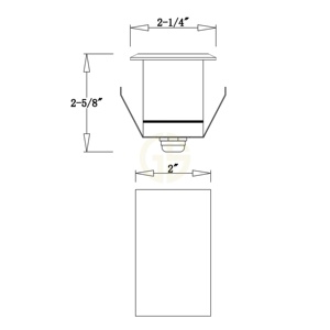 Điện Áp Thấp Không Thấm Nước IP65 MR11 Die Cast Brass Cảnh Ánh Sáng Inground Ánh Sáng Vườn Ánh Sáng Tùy Chỉnh Trên Hot Bán - Product Image 3