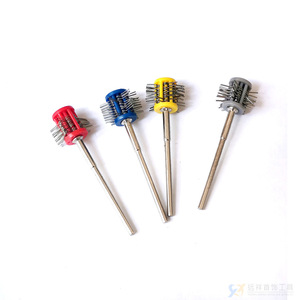 Rotary <b>Brush</b> Tool Stainless Steel 2.35mm Handle For Jewelry Polishing DIY <b>Round</b> Shape - Product Image 3