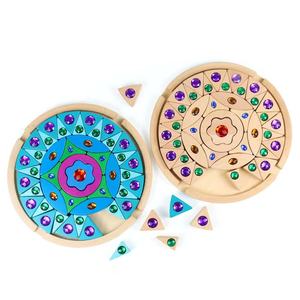 Jouets Montessori empilables <span class=keywords><strong>en</strong></span> <span class=keywords><strong>bois</strong></span> diamant verre <span class=keywords><strong>arc</strong></span>-<span class=keywords><strong>en</strong></span>-<span class=keywords><strong>ciel</strong></span> créatifs unisexe pierres précieuses étincelantes bloc empileur Grimms <span class=keywords><strong>en</strong></span> <span class=keywords><strong>bois</strong></span> pour enfants - Product Image 2