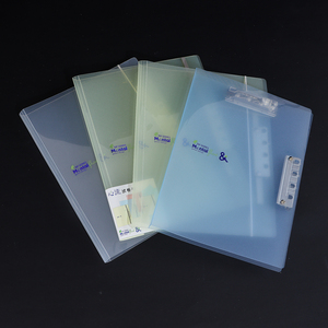 Stationery Supplies PP <strong>File</strong> Clips <strong>Folder</strong> Student test Paper Storage Punchless Clamp <strong>Folder</strong> Office School - Product Image 1