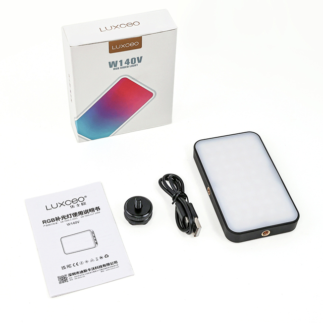 Wholesale Plastic Mini LED Photography Light Battery Phone Accessories External Fill Light Portable Beauty Adjustable Color