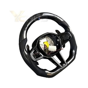 Volant sport en fibre <span class=keywords><strong>de</strong></span> carbone <span class=keywords><strong>BMW</strong></span> Série M F30 F32 F36 X1 X2 X3 X4 X5 X6 M2 M3 M4 E90 E92 E70 E82 E53 E89 E81 - Product Image 2