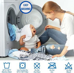 Waterdichte matrasbeschermer met rits, bamboe waterdichte matrashoes - Product Image 6