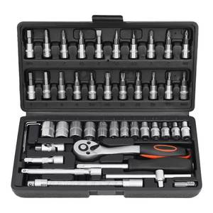 Juego de Herramientas Steeltreks al por Mayor, 46 Piezas, Juego de Llaves de Tubo, Herramientas Inalámbricas, Kit de Herramientas para Auto, Juego de Herramientas para Mecánicos - Product Image 1
