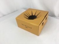 Personnalisé Nouvelle Tendance Populaire Recyclable Unique Rose Fleur Pot Boîte Fleuriste Livraison De Fleurs Vase Emballage Coffrets Cadeaux Pour Plantes