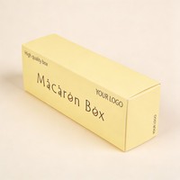 Boîte à macarons personnalisée en gros avec impression de logo, boîte pliable en papier pour biscuits et sushis avec séparateurs, boîte cadeau jetable pour aliments et desserts
