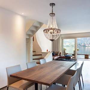 โคมไฟระย้าคริสตัลสไตล์ฝรั่งเศส <span class=keywords><strong>Maxlight</strong></span> โคมไฟเพดานแบบโบราณสำหรับห้องนั่งเล่น สีบรอนซ์โบราณ - Product Image 2