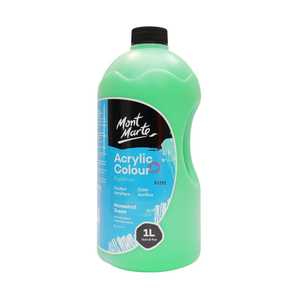 Mont Mont Marte Studio — acrylique 1 Litre, cristal vert - Product Image 4