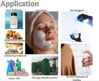 Acide citrique monohydraté de qualité supérieure, additif alimentaire pour le contrôle du pH et l'amélioration de la saveur