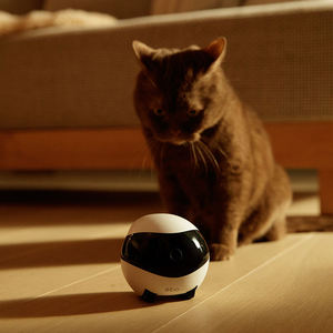 Robot intelligent pour enfants avec intelligence artificielle, doté de la technologie 360 °   Robot compagnon pour animaux de compagnie : <span class=keywords><strong>patrouille</strong></span>, surveillance en temps réel et interaction émotionnelle. - Product Image 4