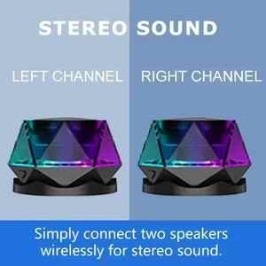 G300 Altavoz inalámbrico portátil magnético Mini caja de sonido Multifuncional RGB Led Luz TWS Sonido ESTÉREO - Product Image 4