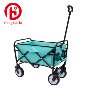 Carrello da Campeggio Pieghevole Portatile a Quattro Ruote con Doppio Strato in Tessuto Oxford - Product Image 3