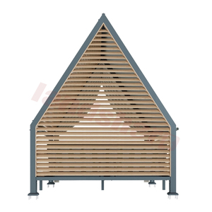 Muebles de Jardín Landsharp, Gazebo de Aluminio de 2000 mm x 2100 mm, Cama de Exterior con Cojín, Tumbona para Piscina - Product Image 1