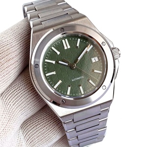 โลโก้ OEM นาฬิกาดำน้ำ 200 เมตร ขนาด 40 มม. หน้าปัดสีฟ้าลายตาราง เรืองแสง กลไกอัตโนมัติ NH35 สำหรับผู้ชาย กระจกแซฟไฟร์ สายสแตนเลสสตีล - Product Image 6