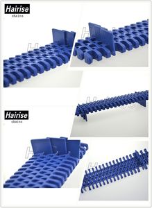 Har7910B Serisi Düzgün Sıralı Modüler Plastik Konveyör Bantları, Vidalı Konveyörler için Plastik Konveyör Bantları - Product Image 4