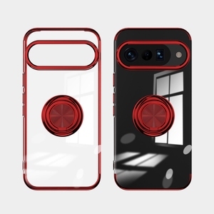 เคสป้องกันโทรศัพท์ TPU นิ่มเคลือบอิเล็คโทรเพลทแบบใสกันกระแทกพร้อมเคสหลังมีห่วงสำหรับ <span class=keywords><strong>Google</strong></span> <span class=keywords><strong>Pixel</strong></span> 10 <span class=keywords><strong>Pro</strong></span> - Product Image 6