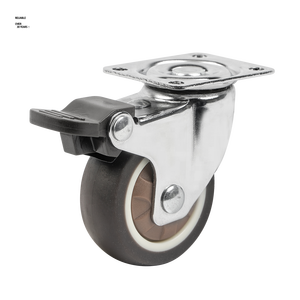 Accesorios para muebles Ruedas giratorias de <span class=keywords><strong>ruleta</strong></span> de goma TPR de 1-3 pulgadas - Product Image 3