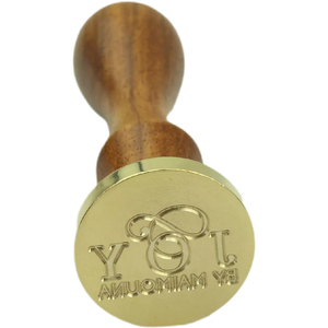 <span class=keywords><strong>Sello</strong></span> de Cera <span class=keywords><strong>Personalizado</strong></span> de Latón/Cobre con Dos <span class=keywords><strong>Iniciales</strong></span> para Invitaciones de Boda y Pasteles, Marca Sohobucks - Product Image 5