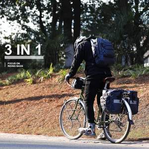 Sacs de vélo en gros, sac de selle pour porte-bagages arrière, sac de vélo imperméable, sacs de voyage pour vélos - Product Image 2