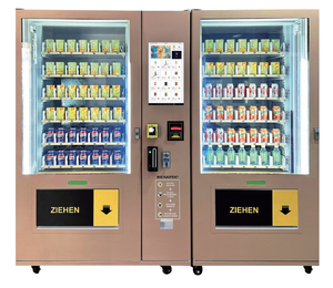Distributeur automatique à grande capacité avec poussoir à ressort, équipement de distribution de boissons et de collations en libre-service, distributeur automatique commercial standard - Product Image 2
