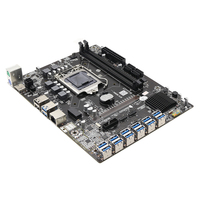 Placas base B250C 12, placa base B250C CPU RAM PC Gamer 12 USB3.0 PCIE 16X, tarjeta gráfica de escritorio