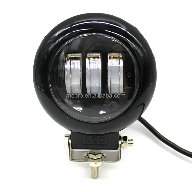 LED-Scheinwerfer Fahrt-Kopflampe Arbeitslicht 45 W 4,5 Zoll 12 V Mc Motorrad universelles Zubehör universelle Scheinwerfer für Pkw