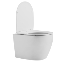 Nouvelle salle de bain moderne tenture murale en céramique toilette WC flottant mural Toilette Suspendue Tornado Vortex toilette suspendue