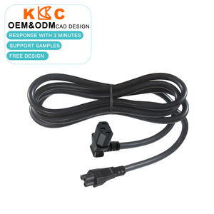 สายไฟแปลงหัวเสียบ IEC C13 เป็น C5 แบบ Cloverleaf / สายแปลงหัวเสียบแบบ Kettle เป็น Cloverleaf 90 องศา / สายต่อพ่วงสำหรับโปรเจคเตอร์และแล็ปท็อป - Product Image 3