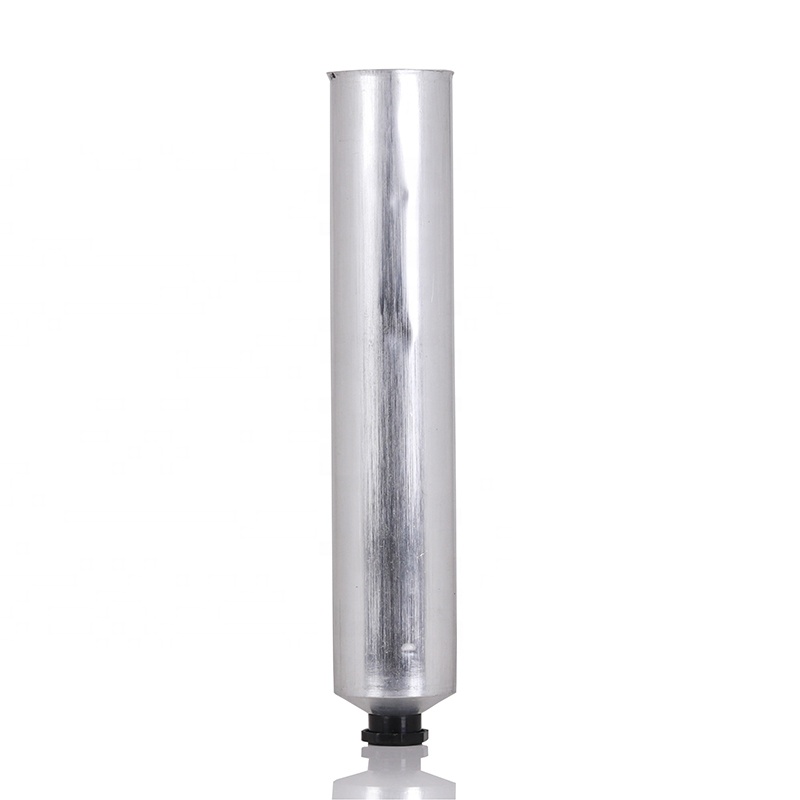 High Quality Zero Plastic Eco-Friendly Silver Aluminium Tubes with Screw Octagonal Lid for Skin Care Lotion Shampoo Toothpaste