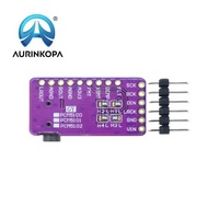 Módulo de placa decodificadora DAC estéreo de audio PCM5102 para microcontroladores
