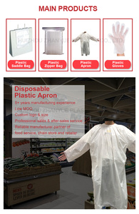 ป้องกันLdpe Polyethyleneแขนยาวผ้ากันเปื้อนพลาสติกสำหรับโรงพยาบาลแขนยาว - Product Image 4