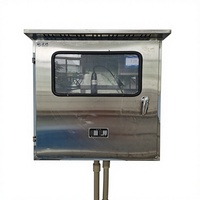 Boîtier électrique en acier inoxydable IP65, boîte de distribution de contrôle métallique personnalisée, protection des équipements industriels, 220V/380V, 2 ans