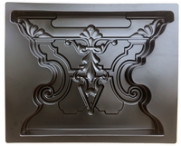 Moules pour le modelage de sols en ciment, vente chaude 2024, outil de modelage de carrelage de sol, moules en plastique pour la fabrication de chemins DIY