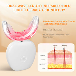 Fournisseur de soins dentaires, technologie intelligente de vibration, dispositif de guérison par la lumière rouge, kit de blanchiment des dents pour le contrôle de la douleur et de l'inflammation - Product Image 2
