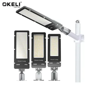 OKELI Zhongshan Manufacturers Outdoor Lighting Street Lamp Waterproof IP65 Led Street light