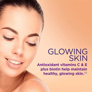 Gomas de biotina y colágeno Ayuda a que el cabello y las uñas crezcan Blanqueamiento DE LA PIEL Vitamina C y E gomosas - Product Image 3