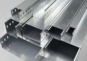Aluminum Alloy Cable Trunking Fireproofing Galvanized Cable Tray Cable Trunking