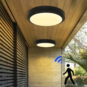 Đèn Trần Tròn Bằng Nhôm Đúc Đèn Tường Ngoài Trời Chống Ẩm <span class=keywords><strong>IP66</strong></span> Có Cảm Biến Pir 20W 30W - Product Image 1